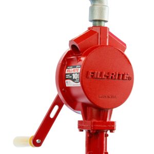 10 GPM, ROTARY HAND PUMP, PAIL SPOUT KIT