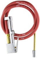 INFLATOR GAUGE DUAL HEAD STRAIGHT CHUCK