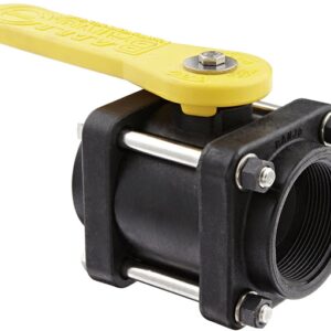 BANJO BOTTOM LOAD 3-WAY POLY BALL VALVE