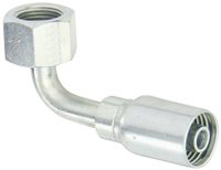 BSPP 60 DEG CONE FEM SWIVEL 90 DEG ELBOW