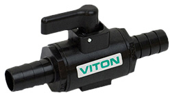 1/2" HOSEBARB MICRO-VALVE FKM