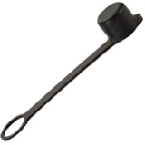 DUST PLUG FOR FLUSH FACED COUP.