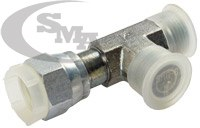 OFS X FOFX X OFS -OFS SWIVEL NUT RUN TEE