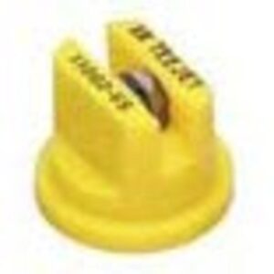 EXTENDED RANGE FLAT SPRAY TIP - YELLOW