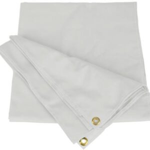 UMBRELLA COVER WHITE CANVAS
