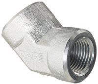 04U74P BSP 60 DG CONE FEM SWVL 90 DG ELB