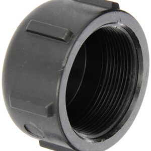 2" BLACK POLY PIPE CAP