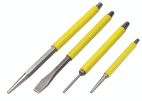 4 PC PUNCH AND CHISEL SET