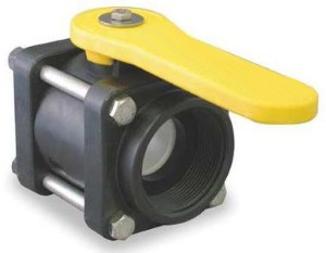 1-1/2" POLYPRO BALL VALVE FULL PORT