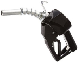 AUTO NOZZLE DIESEL/LEADED NELF - BLACK