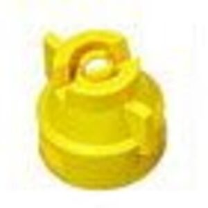EXT RANGE FLAT SPRAY TIP/CAP CMBO YELLOW