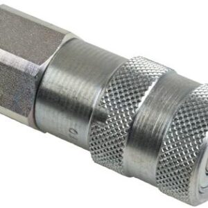 3/8 FLAT FACE COUPLER BODY-3/4-16 THREAD