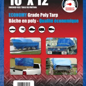 10 X 12 BLUE POLY TARP