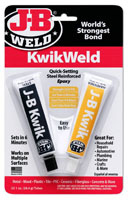 J B KWIK WELD 2 1 OZ TUBES CARDED