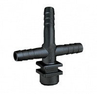 TRIPLE HOSE SHANK 3/8"