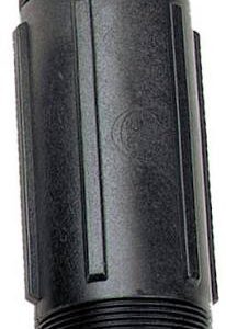 2"X6" BLACK POLY NIPPLE