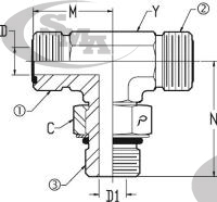 OFS X OFS X MB - OFS STR THRD BRANCH TEE