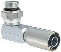 12UR72 MALE STR THREAD O-RING SWVL 90 DG