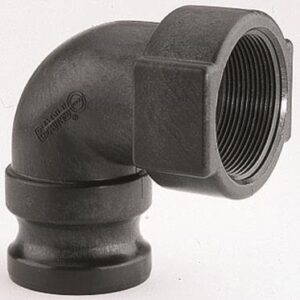2 IN POLY COUPLER 90 DEGREE MALE ADAPTOR
