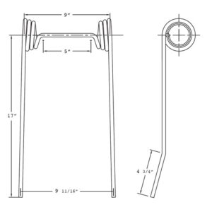 HERMAN/SUMMERS HARROW TINE 8H1150