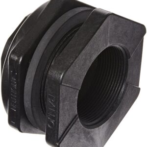 2" POLY BULKHEAD FITTING/VITON