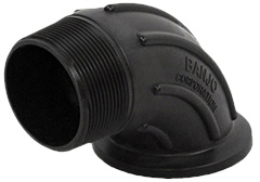 2" FP FLANGE X MALE NPT THD SWEEP