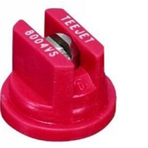 FLAT SPRAY TIP - VS #4 RED 110 DEGREE