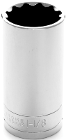 1/2" DR 1-1/8" 12 PT DP SOCKET
