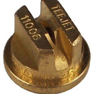 FLAT SPRAY TIP - BRASS #1 110 DEGREE