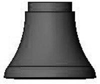 HALF SPOOL 1-1/2 CONVEX. 3 5/8 TALL