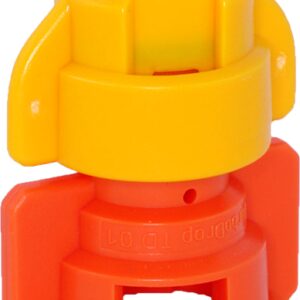 TURBODROP XL-#1 NOZZLE, ORANGE/YELLOW