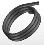 1" X 12' EPDM HOSE