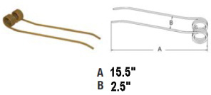 NH TEDDER TINE RH 539281  254 & 255 SER