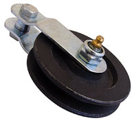 PULLEY, 3-1/2" CAST W/NEEDLE BEARING