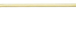 30" CURVED BRASS WAND EXT SWIVEL BODY