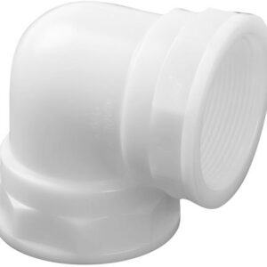 1" STREET ELBOW - BLACK POLY