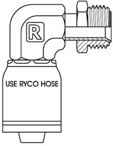 SAE MALE INVTD FLR FRGD 90 BND