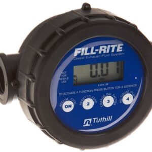 825 METER W/ 3/4" BSPP THREADS