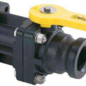 2'' FLANGE MNT POLY VALVE