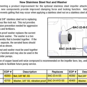 WASHER; 3/8" SS VIBRATION PROOF