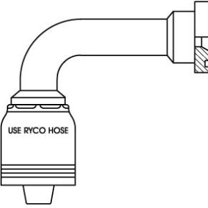 CODE 61 FLANGE 90 LNG BEND