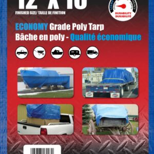 12 X 16 BLUE POLY TARP