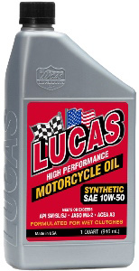 SYN MOTORCYCLE OIL 10W50 QT