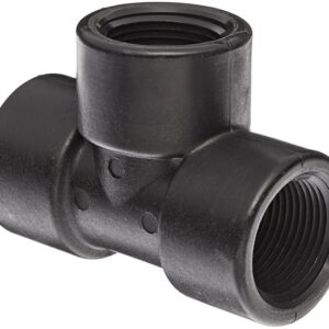 1" BLACK POLY PIPE TEE