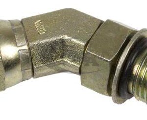 ADAPTER 3/4 MALE ORB X 3/4 FNPT SWVL 45Ø