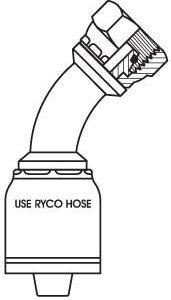 DKOLF 24 CONE 45 BEND