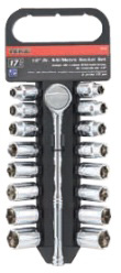 17 PC. 1/2" DRIVE SOCKET SET