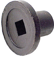 DISC SPOOL 2-3/8" LONG-1"SQ AXLE