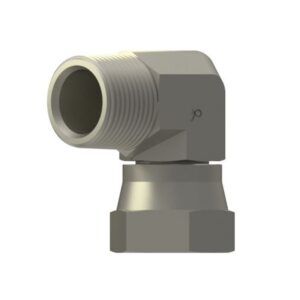MP X FJX 90 - SWIVEL NUT MALE ELBOW -STL