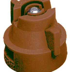 EXT RANGE FLAT SPRAY TIP/CAP COMBO BROWN